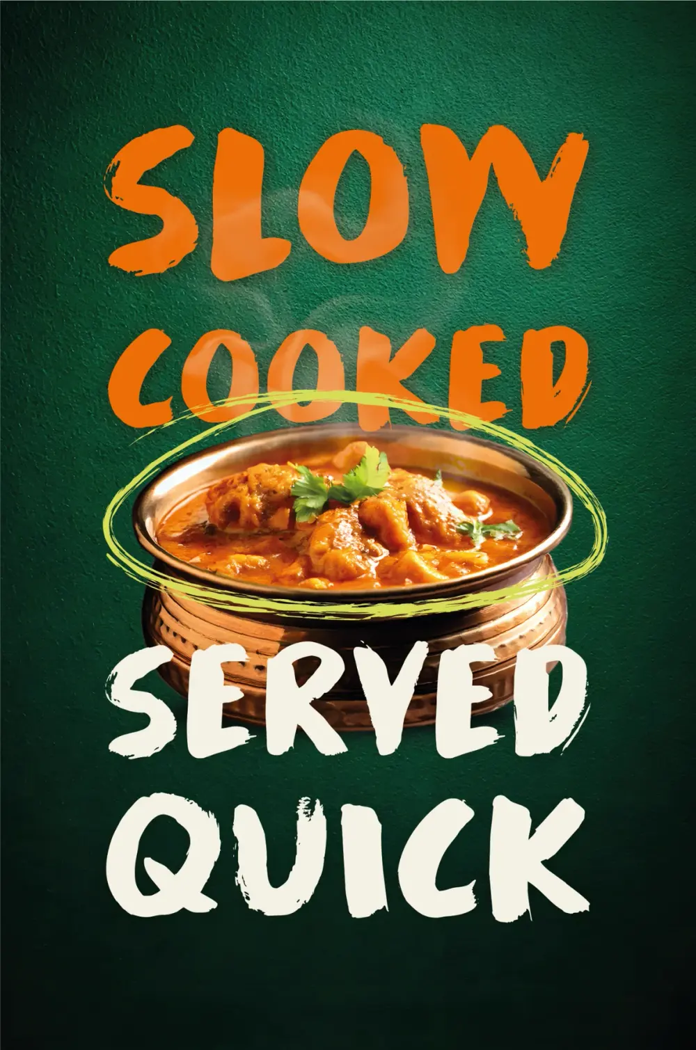 Slow cooked, served quick — a steaming bowl of Kolapasi curry
